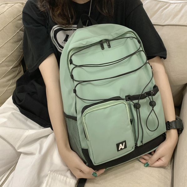 dcimor new waterproof nylon women backpack female reflective rope leisure bag teenage girls net schoolbag portable book mochilas
dcimor new waterproof nylon women backpack female reflective rope leisure bag teenage girls net schoolbag portable book mochilas