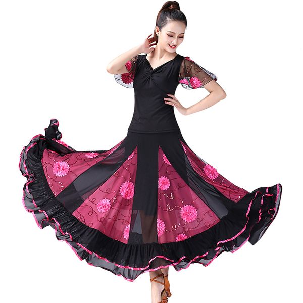 ballroom dancing costume set long ballroom dance dresses standard dancing clothes competition standard dance dress, Black;red
ballroom dancing costume set long ballroom dance dresses standard dancing clothes competition standard dance dress, Black;red