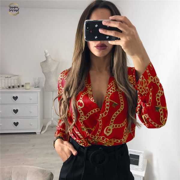 vintage silk rompers womens jumpsuit long sleeve print shirt ladies deep v neck key printed satin bodysuits, Black;white
vintage silk rompers womens jumpsuit long sleeve print shirt ladies deep v neck key printed satin bodysuits, Black;white