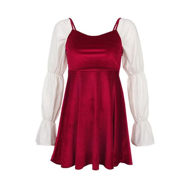two piece dress sisjuly elegant women spring summer vintage sets chiffon shirt velvet panel square collar camisole suits, White
two piece dress sisjuly elegant women spring summer vintage sets chiffon shirt velvet panel square collar camisole suits, White