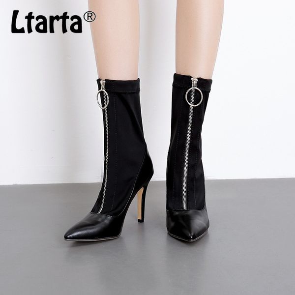 ltarta women black mid calf boots point toe pu women fashion shoes high-heeled zip boots autumn fashion zl-909-10
ltarta women black mid calf boots point toe pu women fashion shoes high-heeled zip boots autumn fashion zl-909-10