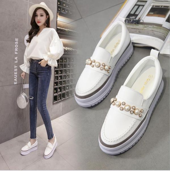 women's shoes spring and autumn new women's belt women's college wind white shoes, Black
women's shoes spring and autumn new women's belt women's college wind white shoes, Black