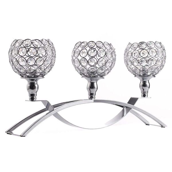 silver crystal candle holders 3 holders iron candelabra holder coffee table decorative centerpieces for living room dinning deco
silver crystal candle holders 3 holders iron candelabra holder coffee table decorative centerpieces for living room dinning deco