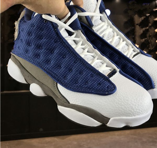 wholesale new 13 xiii navy blue flint grey white men basketball shoes sneakers sports fashion training size 7-12
wholesale new 13 xiii navy blue flint grey white men basketball shoes sneakers sports fashion training size 7-12