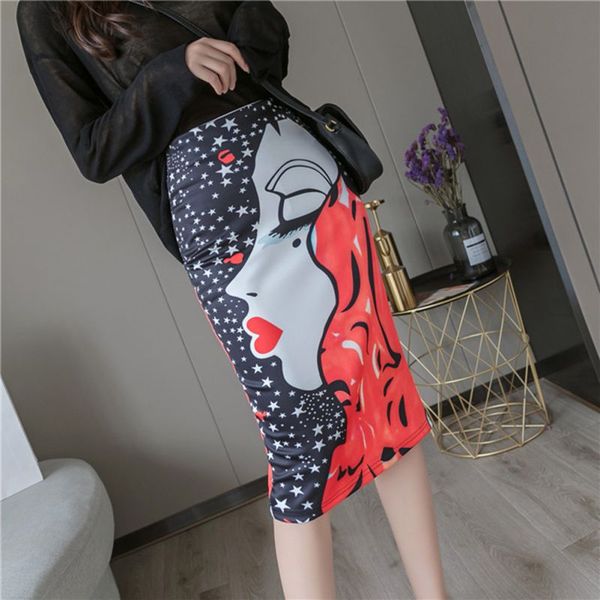 elegant ladies printed skirt summer fashion mid-length bag hip bodycon women skirts, Black
elegant ladies printed skirt summer fashion mid-length bag hip bodycon women skirts, Black