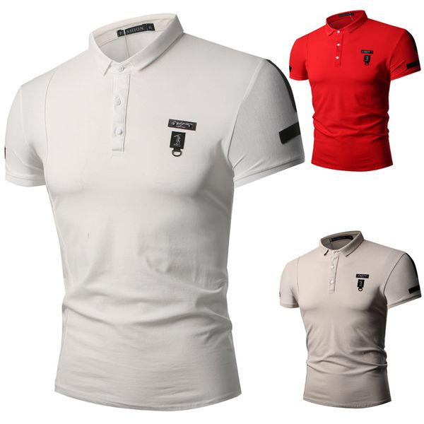 joker homme lapel o-neck solid short sleeve summer casual leisure cool commertial style shirt, White;black
joker homme lapel o-neck solid short sleeve summer casual leisure cool commertial style shirt, White;black