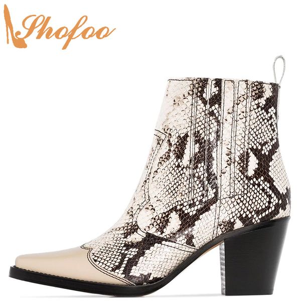 nude snake pattern high chunky heels round toe ankle boots woman booties large size 15 16 for ladies winter fashion shoes shofoo, Black
nude snake pattern high chunky heels round toe ankle boots woman booties large size 15 16 for ladies winter fashion shoes shofoo, Black