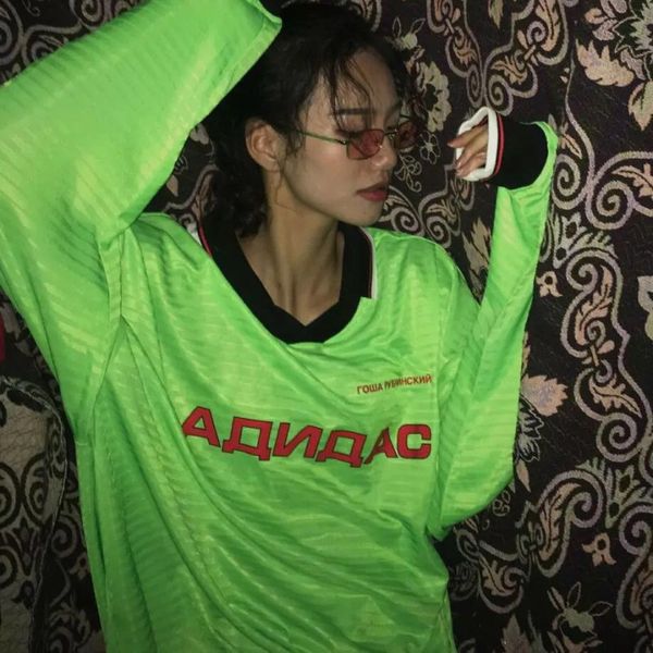 designergosha rubchinskiy polo tee джерси пуловер толстовка открытой повседневная строчка street свитер o-образный вырез с длинным рукавом т, Black
designergosha rubchinskiy polo tee джерси пуловер толстовка открытой повседневная строчка street свитер o-образный вырез с длинным рукавом т, Black