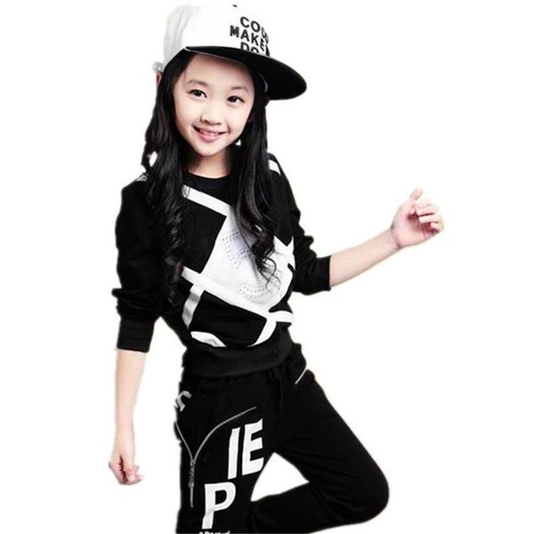 fashion girl sweatshirt pants set classic sports suit set for 4-12years girls kids children letters outdoor sport outerwear, White
fashion girl sweatshirt pants set classic sports suit set for 4-12years girls kids children letters outdoor sport outerwear, White