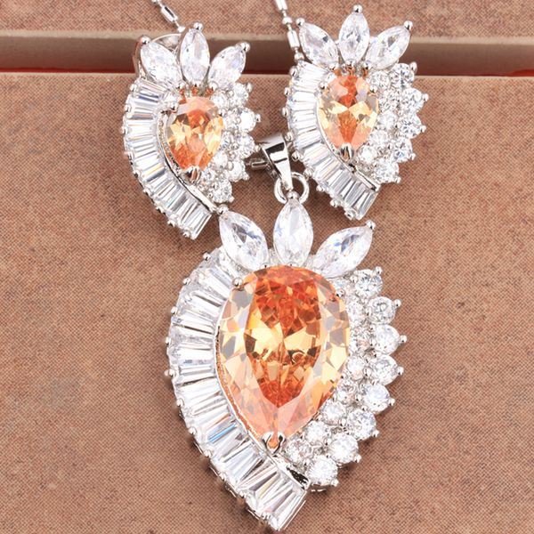 alluring champagne morganite green zircon 925 sterling silver jewelry set earring pendant necklace s8265
alluring champagne morganite green zircon 925 sterling silver jewelry set earring pendant necklace s8265