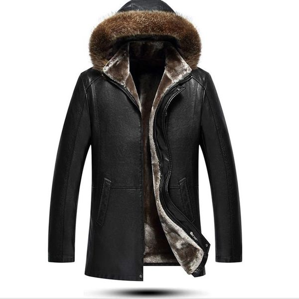 mens jacket sheepskin coats wool tie cap men's fur long comfortable plush thick coat winter warm genuine leather jackets, Black
mens jacket sheepskin coats wool tie cap men's fur long comfortable plush thick coat winter warm genuine leather jackets, Black