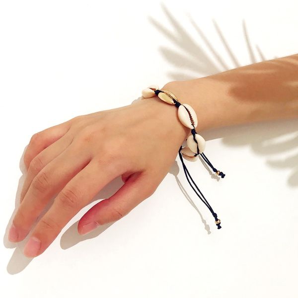 girlgo vintage shell beach bracelets bangle jewelry for women summer vacation charm bijoux handmade female gifts wholesale, Black
girlgo vintage shell beach bracelets bangle jewelry for women summer vacation charm bijoux handmade female gifts wholesale, Black