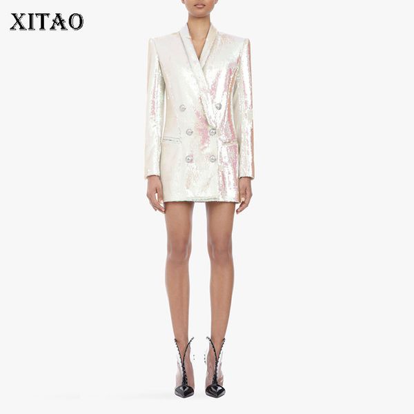 xitao high-end custom women europe fashion new double breasted notched collar full sleeve solid color button blazer dll1854, White;black
xitao high-end custom women europe fashion new double breasted notched collar full sleeve solid color button blazer dll1854, White;black