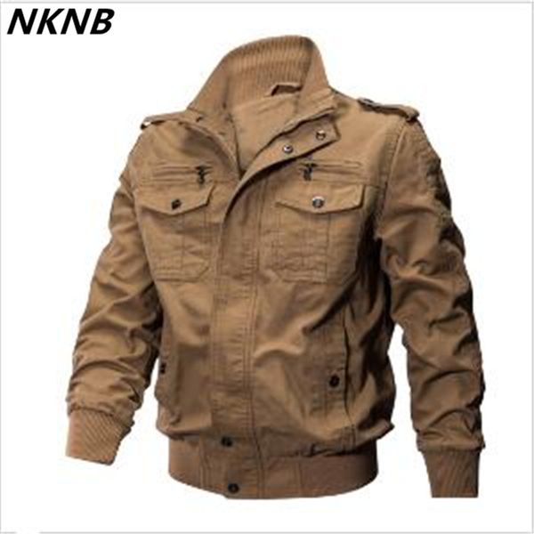 us size autumn cotton casual men's jacket men clothes coat bomber tactical outwear men's jacket, Black;brown
us size autumn cotton casual men's jacket men clothes coat bomber tactical outwear men's jacket, Black;brown
