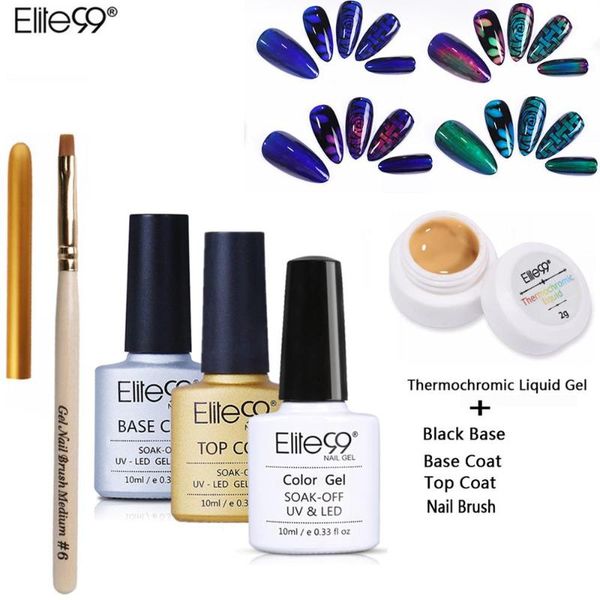 elite99 semi-permanent thermochromic liquid set crystal thermal color-changing gel polish nail art manicure black color needed, Red;pink
elite99 semi-permanent thermochromic liquid set crystal thermal color-changing gel polish nail art manicure black color needed, Red;pink