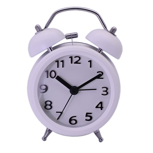 twin bell alarm clock with backlight, stereoscopic dial, battery operated loud alarm clock, no ticking, noiseless, retro bell alarm clock, Slivery;brown
twin bell alarm clock with backlight, stereoscopic dial, battery operated loud alarm clock, no ticking, noiseless, retro bell alarm clock, Slivery;brown