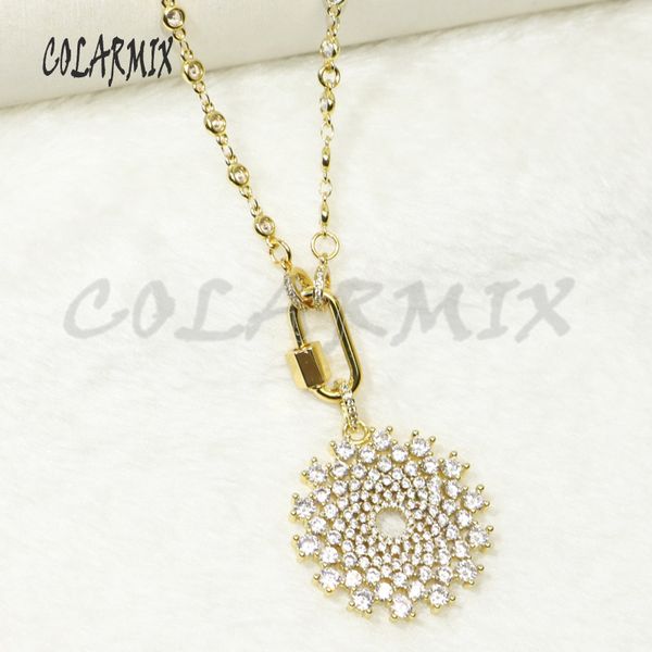 2 pcs big pendant necklace zircon pendant necklace crystal stone wholesale jewelry chain gift for lady 50446, Silver
2 pcs big pendant necklace zircon pendant necklace crystal stone wholesale jewelry chain gift for lady 50446, Silver