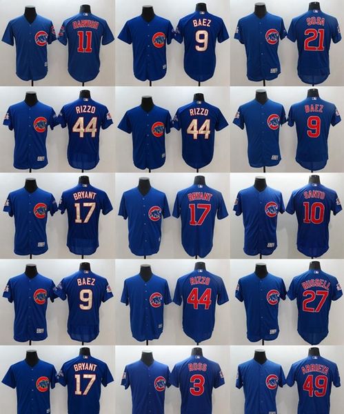17 kris bryant 44 anthony rizzo 9 javier baez 12 kyle schwarber 11 yu darvish 27 russell zobrist contreras, Blue;black
17 kris bryant 44 anthony rizzo 9 javier baez 12 kyle schwarber 11 yu darvish 27 russell zobrist contreras, Blue;black