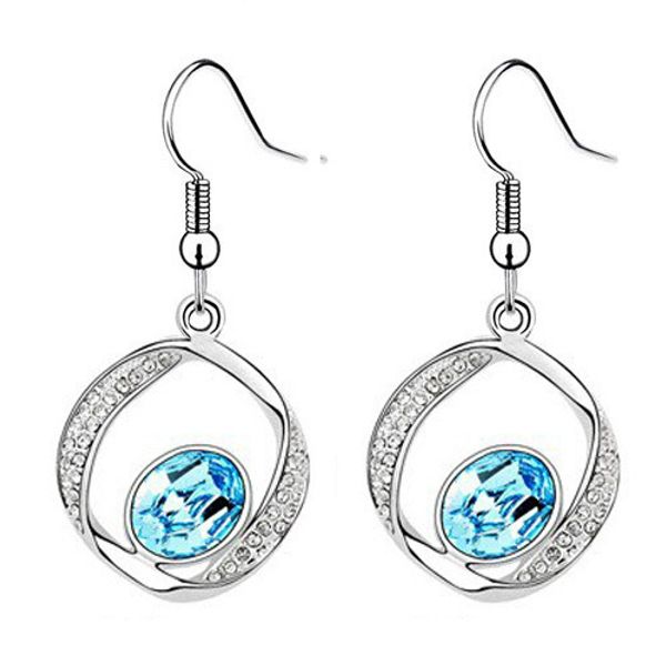 fashion fine jewelry big earrings with stones blue large long drop crystal jewelry dangle earrings silver color brincos
fashion fine jewelry big earrings with stones blue large long drop crystal jewelry dangle earrings silver color brincos