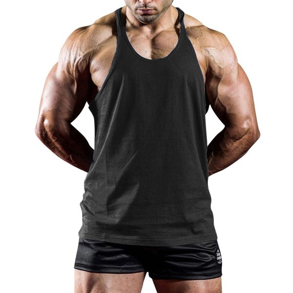 men tank fashion casual sport sleeveless tee shirts tankvest singlet clothing workout undershirt stringer vest, White;black
men tank fashion casual sport sleeveless tee shirts tankvest singlet clothing workout undershirt stringer vest, White;black