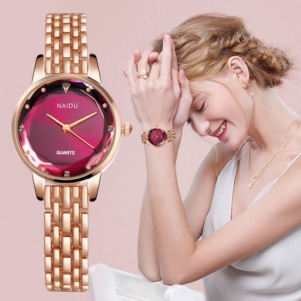 women watches ladies bracelet watch quartz new naidu rose gold dress wristwatch casual kol saati, Slivery;brown
women watches ladies bracelet watch quartz new naidu rose gold dress wristwatch casual kol saati, Slivery;brown