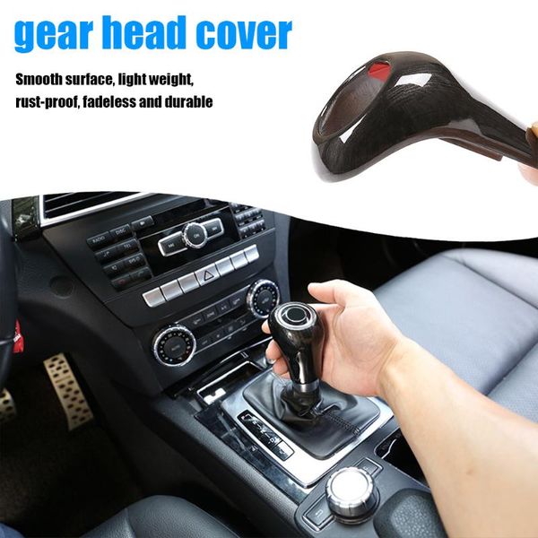 car gear shift knob cover excellent abs plastics prolonged durable for a c e g gls glk class auto styling
car gear shift knob cover excellent abs plastics prolonged durable for a c e g gls glk class auto styling