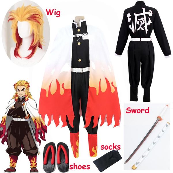 anime demon slayer: kimetsu no yaiba cosplay rengoku kyoujurou costume men costume kimetsu no yaiba cosplay costumes role play, Black
anime demon slayer: kimetsu no yaiba cosplay rengoku kyoujurou costume men costume kimetsu no yaiba cosplay costumes role play, Black
