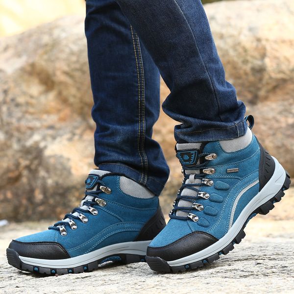 winter outdoor climbing boots men hiking mountain climbing shoe plus velvet anti-slip athletic shoes women's work shoes
winter outdoor climbing boots men hiking mountain climbing shoe plus velvet anti-slip athletic shoes women's work shoes