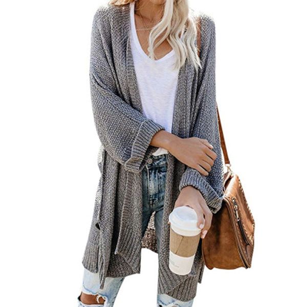 womens designer knit cardigan solid color sweaters for youth girls brand ol batwing sleeve sweater coat 2019 new trend selling, White;black
womens designer knit cardigan solid color sweaters for youth girls brand ol batwing sleeve sweater coat 2019 new trend selling, White;black