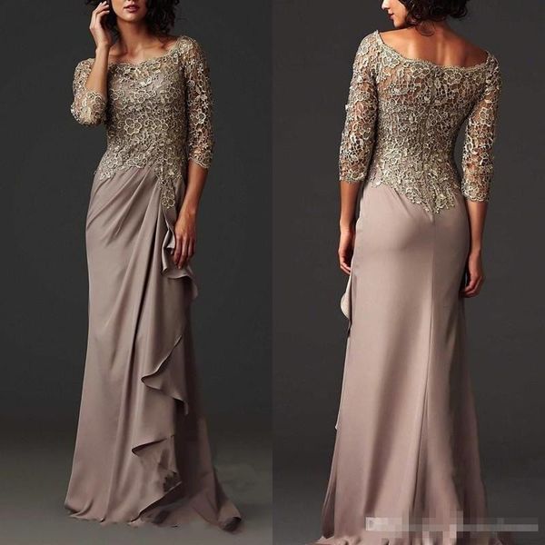 2018 Modest Evening Dresses Elegant Sheer Lace Mother of the Bride Groom Dresses Formal Arabic Party Gowns with Long Sleeves Floor Length
2018 Modest Evening Dresses Elegant Sheer Lace Mother of the Bride Groom Dresses Formal Arabic Party Gowns with Long Sleeves Floor Length