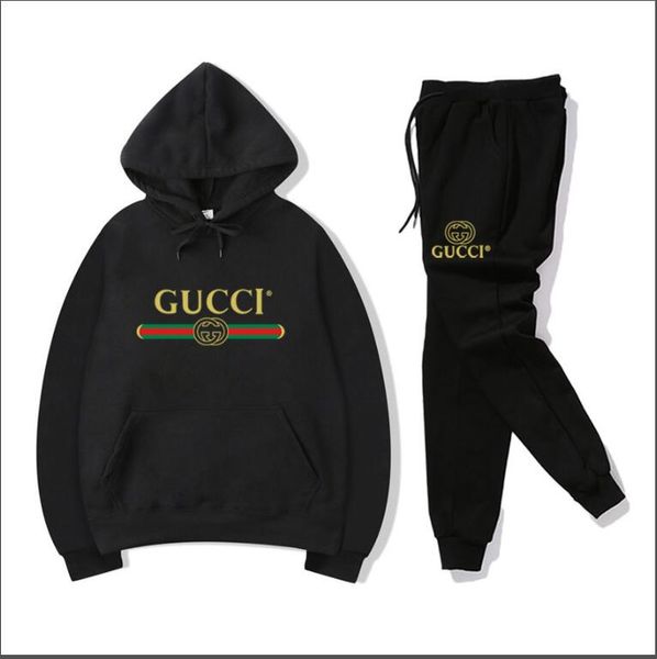 8 gucci men's tracksuits hoodie + pants sets sportswear tracksuits traje deportivo brand sports hoodie casual jogger pants sui, Gray
8 gucci men's tracksuits hoodie + pants sets sportswear tracksuits traje deportivo brand sports hoodie casual jogger pants sui, Gray