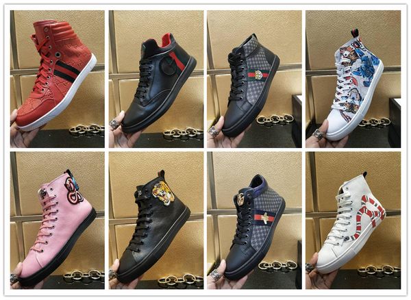 Di count promotion new genuine leather men ca ual hoe flat hi neaker black white tiger head nake pattern outdoor 832
Di count promotion new genuine leather men ca ual hoe flat hi neaker black white tiger head nake pattern outdoor 832
