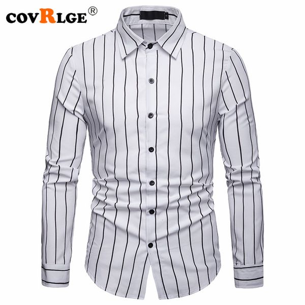 men's casual shirts covrlge striped dress shirt fashion collar regular fit business long sleeved formal men smart mcl200, White;black
men's casual shirts covrlge striped dress shirt fashion collar regular fit business long sleeved formal men smart mcl200, White;black