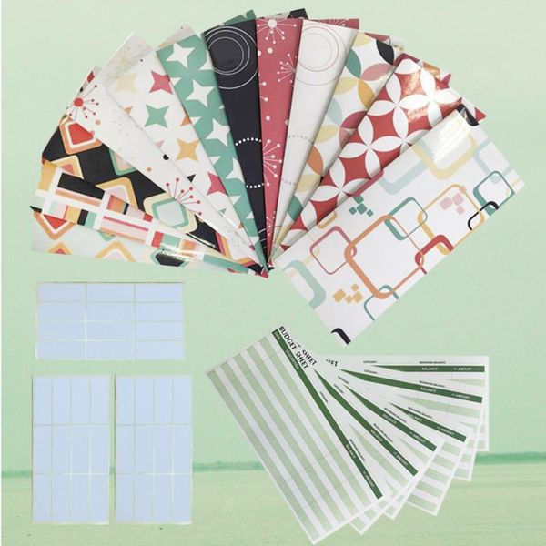 creative cash envelopes assorted money saving system waterproof budget envelopes wallet spend plan sheets (12pcs + 24p
creative cash envelopes assorted money saving system waterproof budget envelopes wallet spend plan sheets (12pcs + 24p