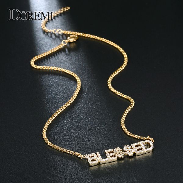 doremi 9mm crystal pendant letters necklace for women custom jewelry custom name necklaces numbers personalized zirconia pendant v191114, Silver
doremi 9mm crystal pendant letters necklace for women custom jewelry custom name necklaces numbers personalized zirconia pendant v191114, Silver