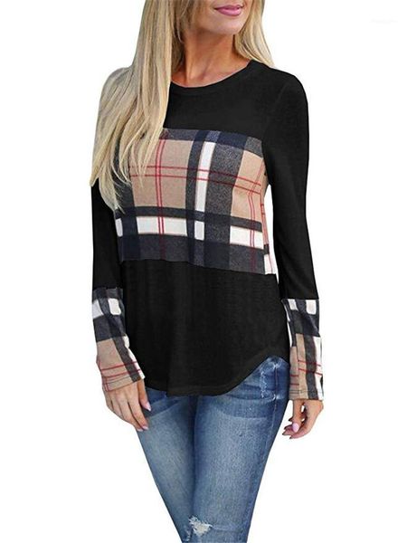 sleeve tshirt plaid printed brand fashion luxury designer women clothes casual autumn tshirts womens designer long, White
sleeve tshirt plaid printed brand fashion luxury designer women clothes casual autumn tshirts womens designer long, White