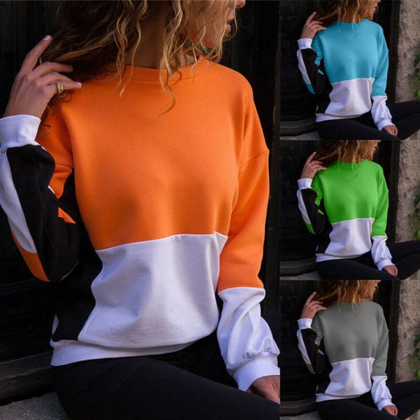 women winter pullover long sleeve loose jumper sweatshirt female casual o-neck long sleeve hoodies, Black
women winter pullover long sleeve loose jumper sweatshirt female casual o-neck long sleeve hoodies, Black