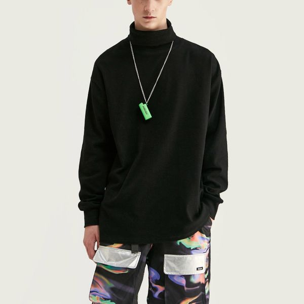 wholesale hip hop mens womens long sleeve t-shirt stripe pure colors casual stand collar loose t-shirt b101652v, White;black
wholesale hip hop mens womens long sleeve t-shirt stripe pure colors casual stand collar loose t-shirt b101652v, White;black