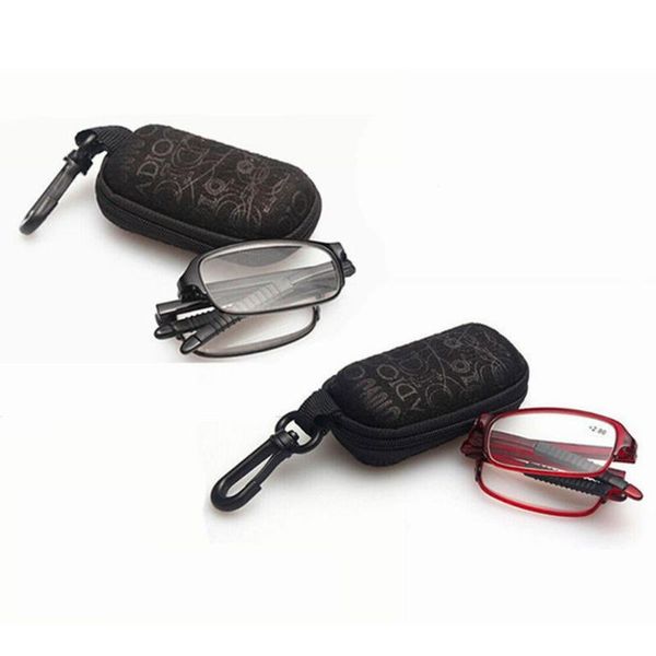 1pc folding reading glasses with case ultralight magnifying tr90 frame eyeglasses eyewear omen men +1.5 2.0 2.5 black red, White;black
1pc folding reading glasses with case ultralight magnifying tr90 frame eyeglasses eyewear omen men +1.5 2.0 2.5 black red, White;black
