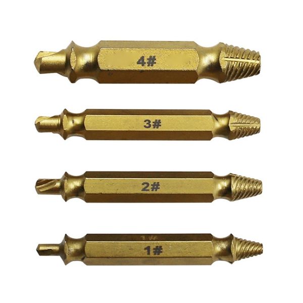 new titanium broken bolt damage screw remover extractor drill bits easy out stud reverses
new titanium broken bolt damage screw remover extractor drill bits easy out stud reverses