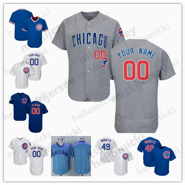 Custom 2019 Cubs Jersey Chicago Javier Baez Anthony Rizzo Kris Bryant Jersey 34 Jon Lester 10 Ron Santo Cole Hamel Men Women Youth
Custom 2019 Cubs Jersey Chicago Javier Baez Anthony Rizzo Kris Bryant Jersey 34 Jon Lester 10 Ron Santo Cole Hamel Men Women Youth