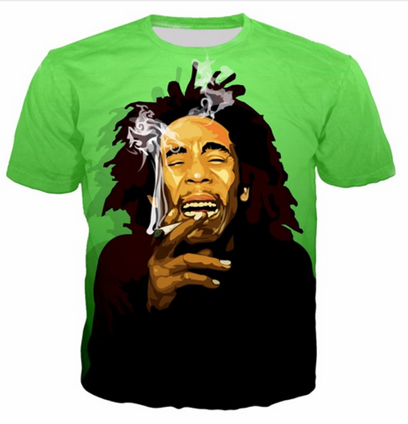 new fashion women/men's t shirts bob marley 3d printing men t-shirts casual men t shirt hip hop summer rw0186, White;black
new fashion women/men's t shirts bob marley 3d printing men t-shirts casual men t shirt hip hop summer rw0186, White;black