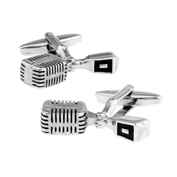 microphone cufflinks silver black men's daily shirts accessories fashion simple personality metal enamel cuff links gifts french, Silver;golden
microphone cufflinks silver black men's daily shirts accessories fashion simple personality metal enamel cuff links gifts french, Silver;golden