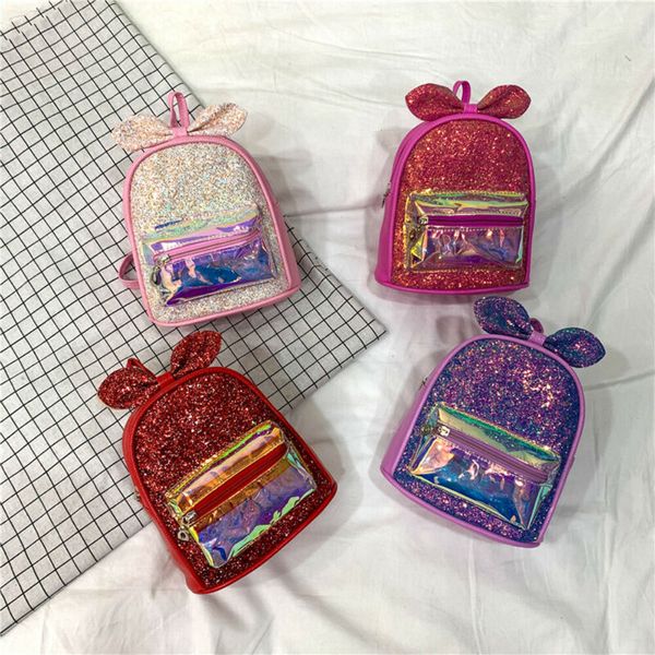 2020 women girls 3d ears bling sequins laser mini backpack zippers travel school shoulder bag rucksack
2020 women girls 3d ears bling sequins laser mini backpack zippers travel school shoulder bag rucksack
