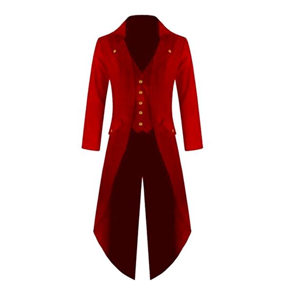 calofe 2019 vintage windbreaker coats men red long blazer 2019 jacket punk men's tuxedo jacket male dress suit plus size, Black;brown
calofe 2019 vintage windbreaker coats men red long blazer 2019 jacket punk men's tuxedo jacket male dress suit plus size, Black;brown