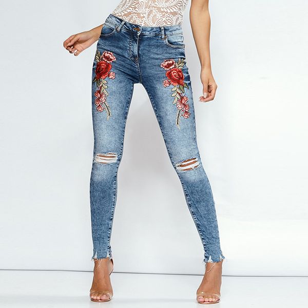 mid jeans for women slim stretch denim jean bodycon tassel embroidery hole bandage skinny push up jeans woman, Blue
mid jeans for women slim stretch denim jean bodycon tassel embroidery hole bandage skinny push up jeans woman, Blue