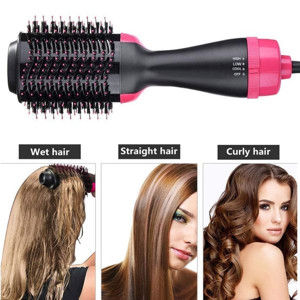 electric hair dryer brush and one step curling oval brush design with mixed bristles dry/wet two use hair curler comb brush
electric hair dryer brush and one step curling oval brush design with mixed bristles dry/wet two use hair curler comb brush