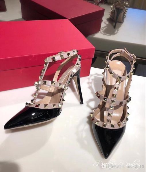 2018 beautiful woman with high heel sandals imported leather female sandals designer has tag female slippers women fashion high heels, Black
2018 beautiful woman with high heel sandals imported leather female sandals designer has tag female slippers women fashion high heels, Black