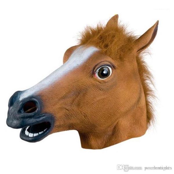 party cosplay animal suits special mask halloween scary horse head latex mask, Silver
party cosplay animal suits special mask halloween scary horse head latex mask, Silver