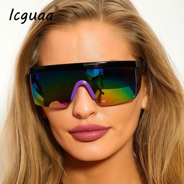 woman fashion 2019 onepiece sunglasses women luxury oversized sunglasses women sun glasses men ladies shades, White;black
woman fashion 2019 onepiece sunglasses women luxury oversized sunglasses women sun glasses men ladies shades, White;black
